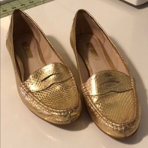Louise et Cie Embossed Loafers